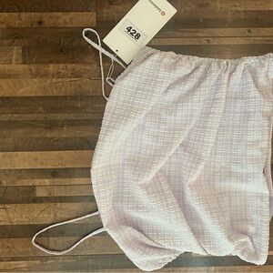 lululemon tank  Lavender Textured Cami